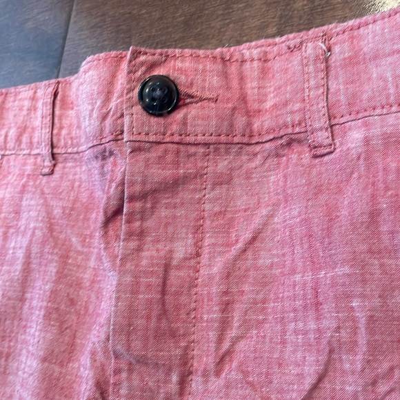 Red Chino Shorts - Picture 2 of 5